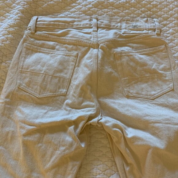 Blackhorse Lane Ateliers -- NW8 Heritage Slim 13oz Italian Ecru Raw Mens Jean - Picture 4 of 4